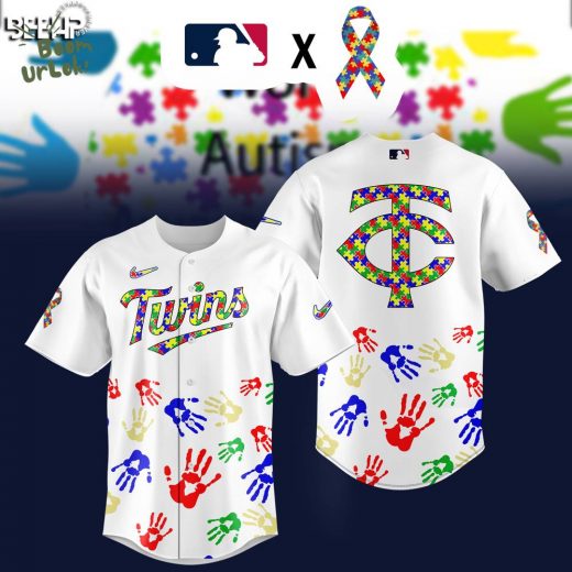 Minnesota Twins MLB Autism Awareness Special Edition 2025 baseball Jersey