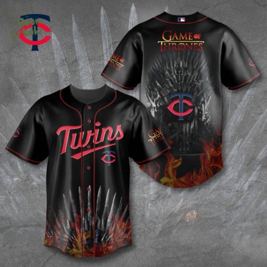 Minnesota Twins x Game of Thrones Baseball Jersey