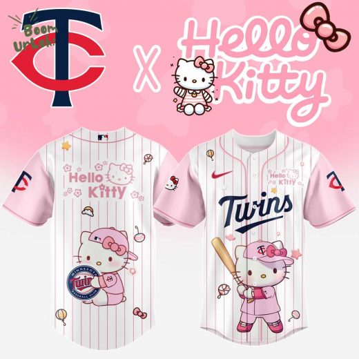 Minnesota Twins x Hello Kitty Night 2025 Baseball Jersey Editions Limited