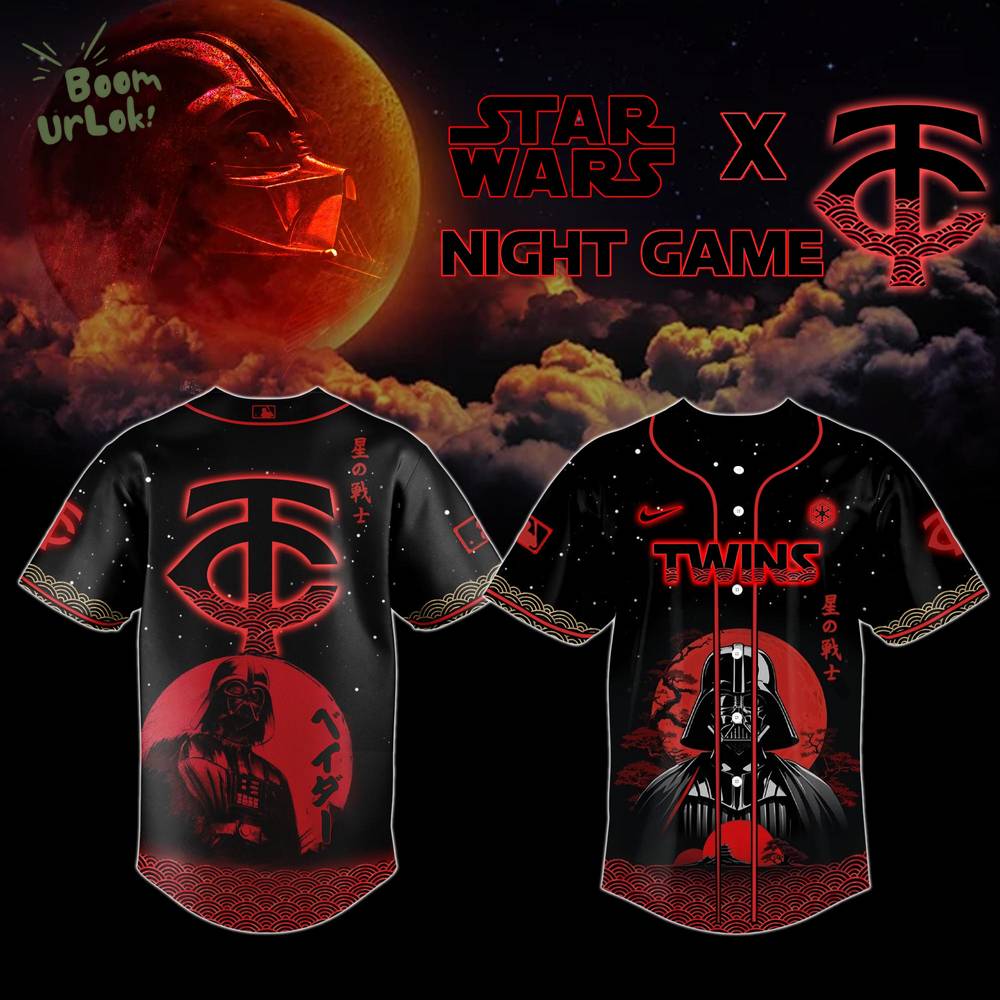 Minnesota Twins x Star Wars Night Game Limited Edition Baseball Jersey Minnesota Twins x Star Wars Night Game Limited Edition Baseball Jersey