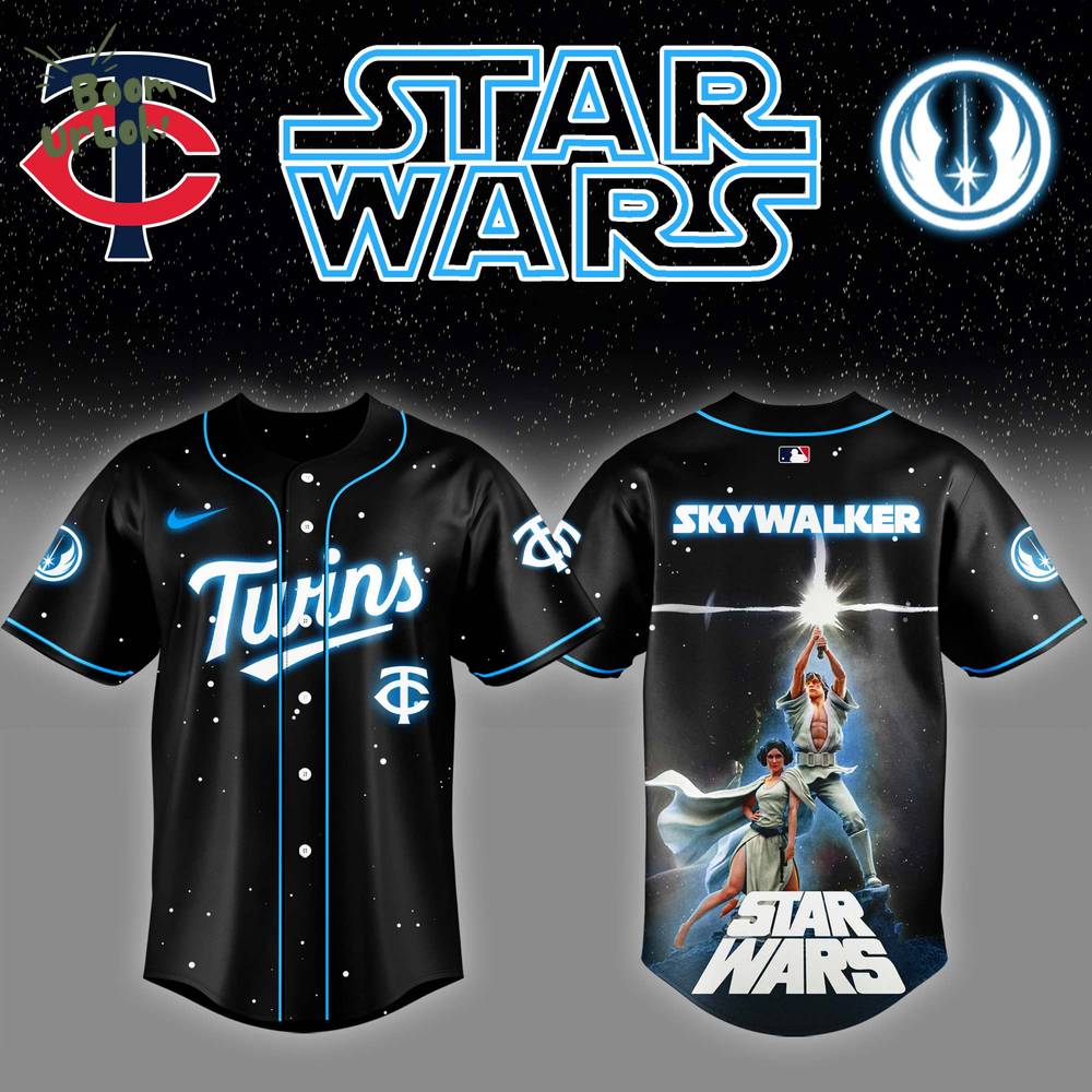 Minnesota Twins x Stars Wars Luke Skywalker Game Night Baseball Jersey Editions Limited Minnesota Twins x Stars Wars Luke Skywalker Game Night Baseball Jersey Editions Limited