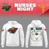 Minnesota Wild Nurses Night 2025 Green Hoodie
