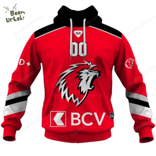 NL Hockey Lausanne HC Home Jersey Style Hoodie