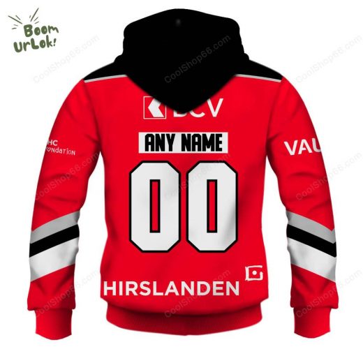 NL Hockey Lausanne HC Home Jersey Style Hoodie