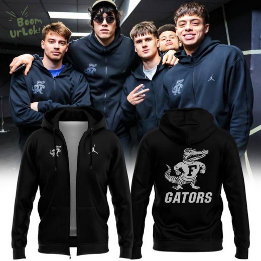 New Gators Black Zip Hoodie