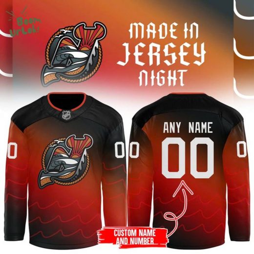 New Jersey Devils “Made in Jersey Night” 2025 T-Shirt