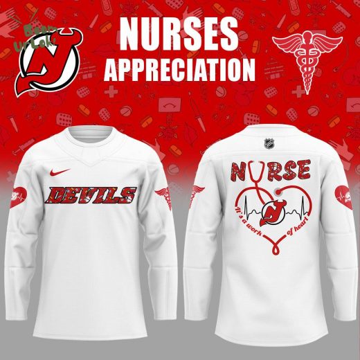 New Jersey Devils Nurses Appreciation Hockey Jersey