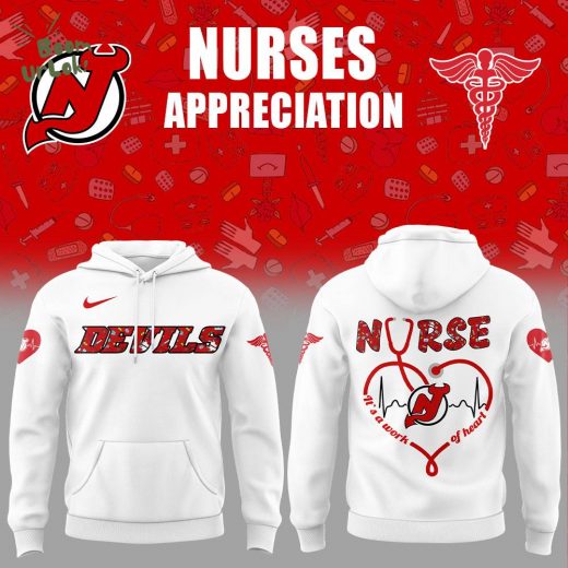 New Jersey Devils Nurses Appreciation Hoodie