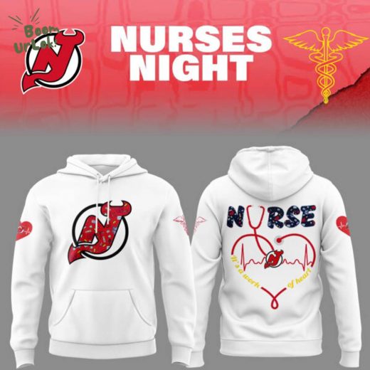 New Jersey Devils Nurses Night 2025 Hoodie
