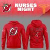 Minnesota Wild Nurses Night 2025 White Hoodie