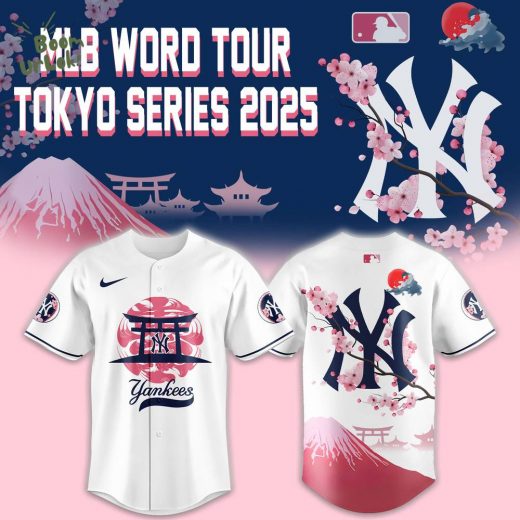 New New York Yankees Fuji Mount ”Tokyo Series”2025 Baseball Jersey