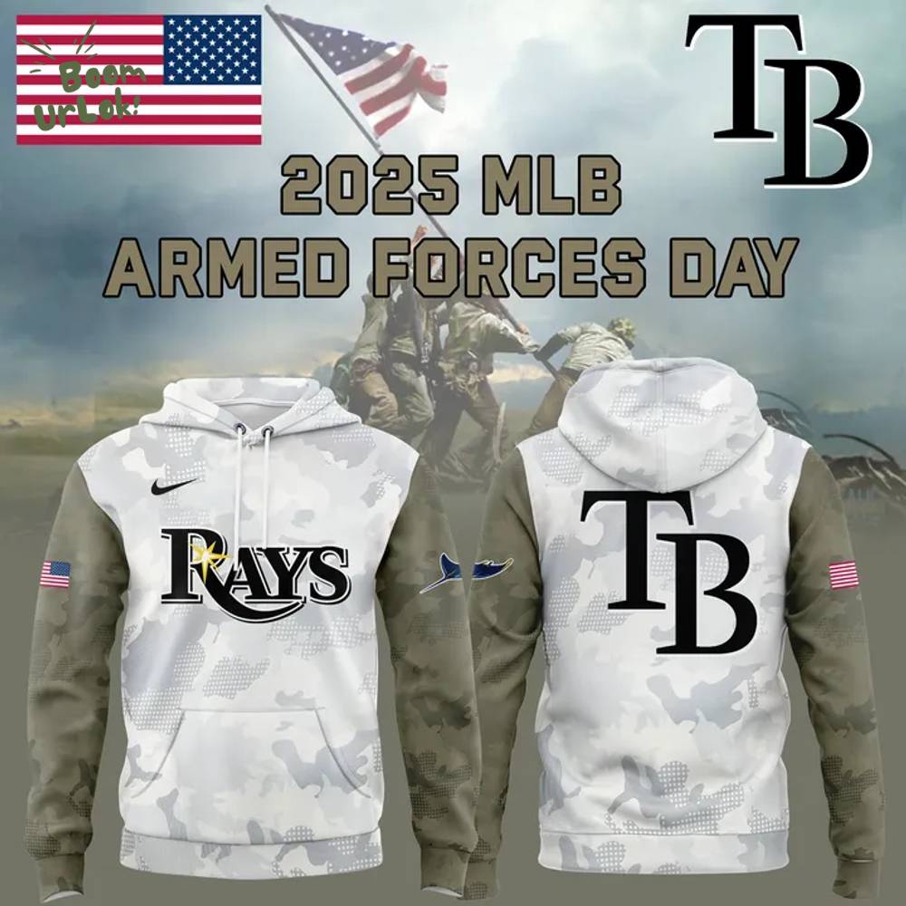 New Tampa Bay Rays Armed Forces Day MLB Hoodie 2025 New Tampa Bay Rays Armed Forces Day MLB Hoodie 2025