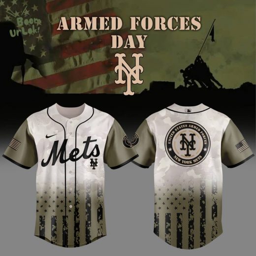 New York Mets Armed Forces Day Jersey 2025