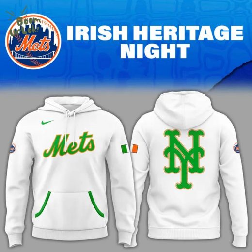 New York Mets Irish Heritage Celebration Hoodie – Special Edition