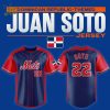 New York Mets Puerto Rico Francisco Lindor Jersey