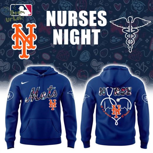 New York Mets NURSES NIGHT Hoodie