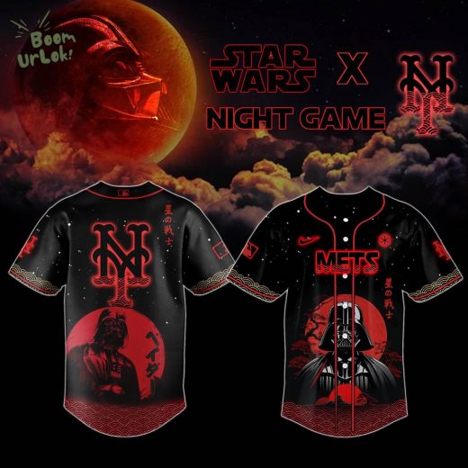 New York Mets x Star Wars Night Game Limited Edition Baseball Jersey