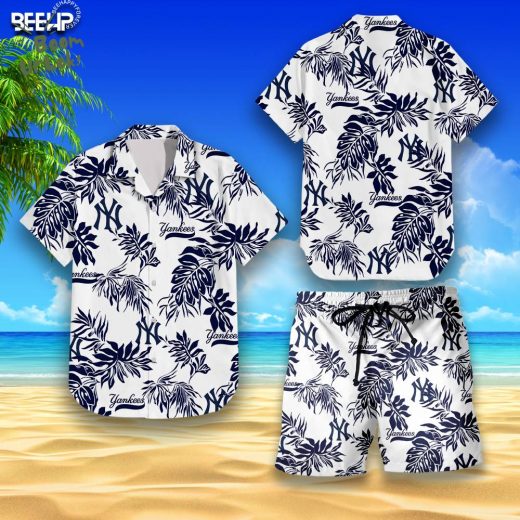 New York Yankees Hawaiian Shirt & Shorts Set