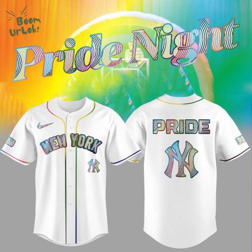 New York Yankees LGBTQ Pride Night 2025 Jersey Flat Cap Set