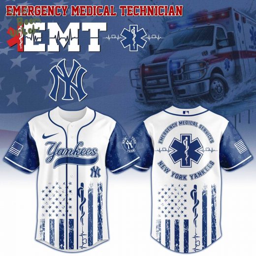 New York Yankees MLB x Emergency Medical Technician Appreciation Night Jersey Limited