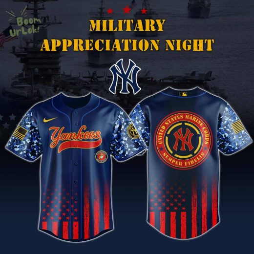 New York Yankees MLB x Military Appreciation Night Baseball Jersey 2025