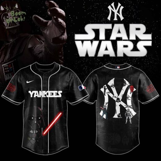 New York Yankees MLB x Star Wars Night Special Edition Baseball Jersey 2025
