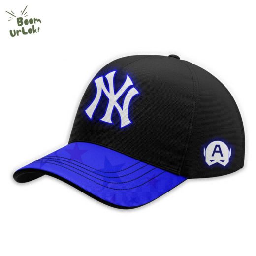 New York Yankees x Captain America Avengers Combo Baseball Jersey