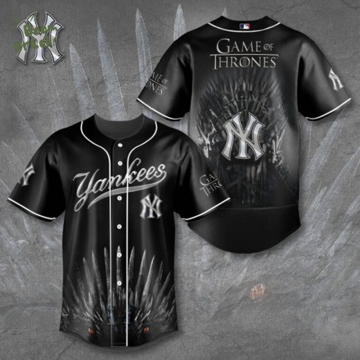 New York Yankees x Game of Thrones Baseball Jersey