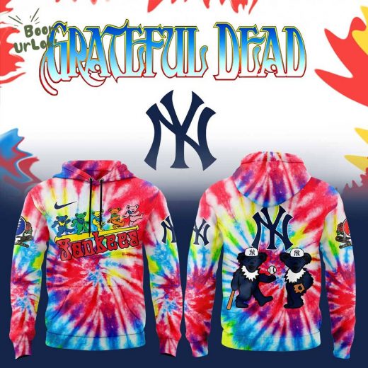 New York Yankees x Grateful Dead New Hoodie