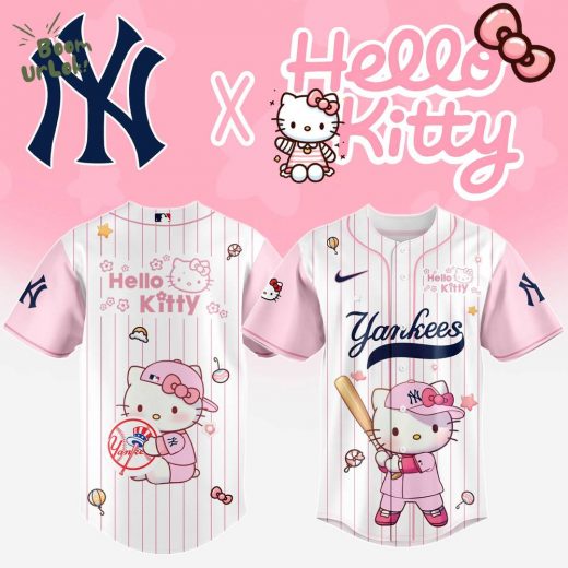 New York Yankees x Hello Kitty Night 2025 Baseball Jersey Editions Limited