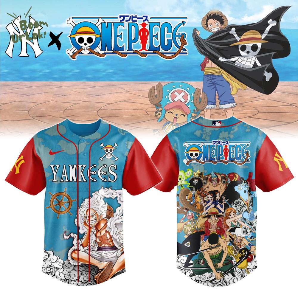 New York Yankees x One Piece Night Baseball Jersey 2025 – Special Edition New York Yankees x One Piece Night Baseball Jersey 2025 – Special Edition
