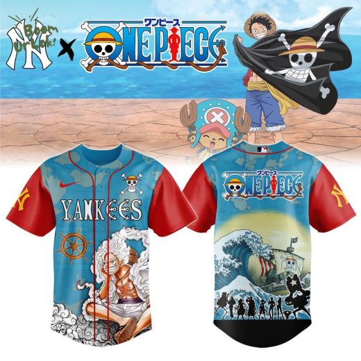 New York Yankees x One Piece Night Jersey 2025 – Special Edition