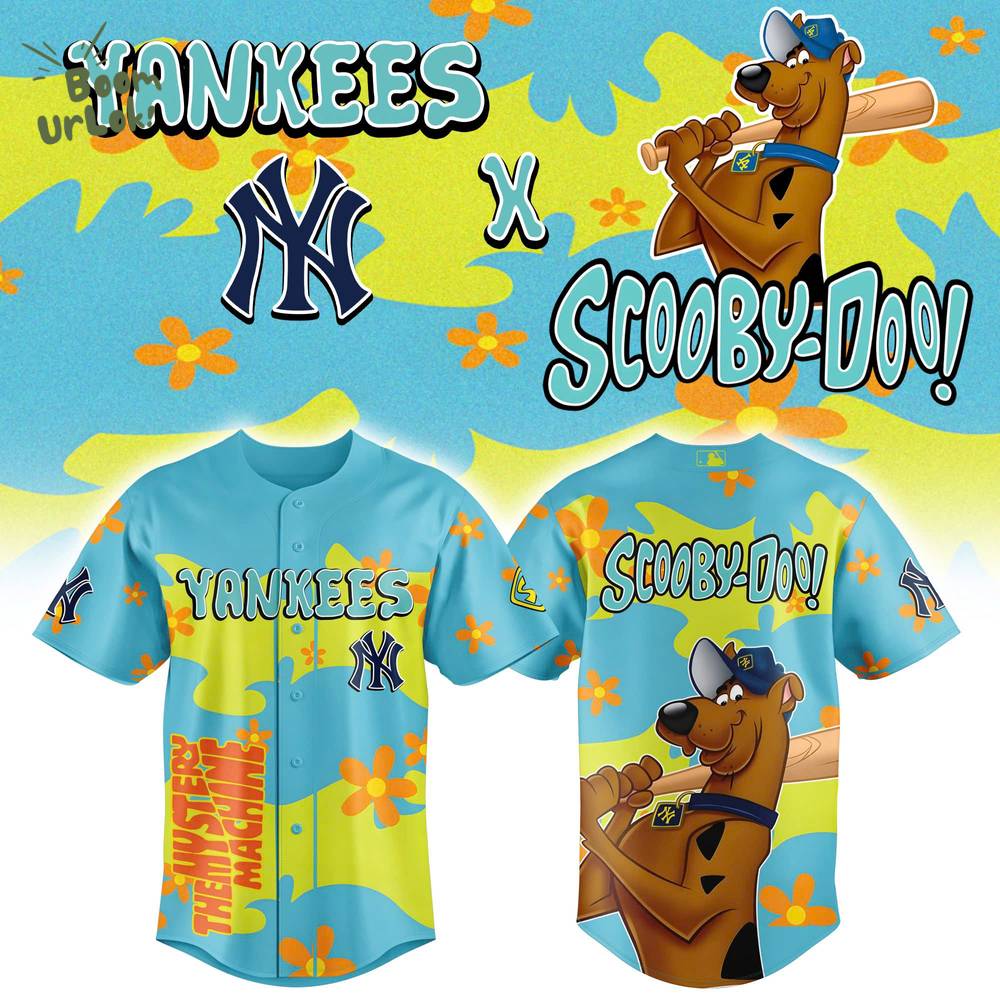 New York Yankees x Scooby Doo New 2025 Baseball Jersey New York Yankees x Scooby Doo New 2025 Baseball Jersey