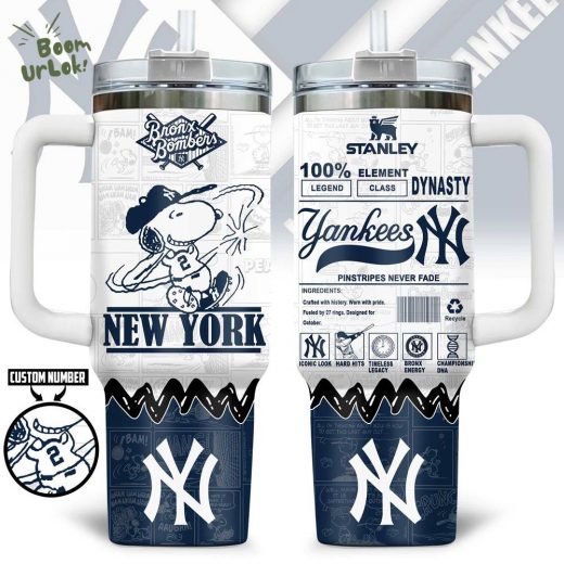New York Yankees x Snoopy Stanley Tumbler 40oz