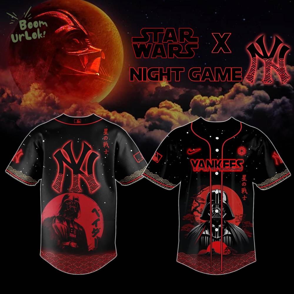 New York Yankees x Star Wars Night Game Limited Edition Baseball Jersey New York Yankees x Star Wars Night Game Limited Edition Baseball Jersey
