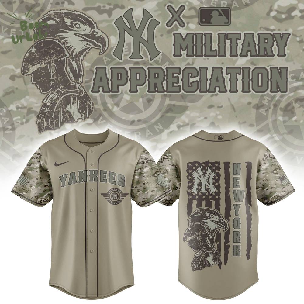 New York Yankees x Veteran U.S 2025 Baseball Jersey New York Yankees x Veteran U.S 2025 Baseball Jersey