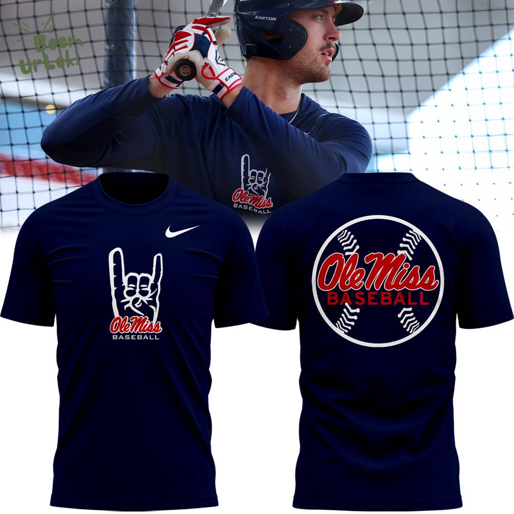 OLE MISS Baseball Tshirt 2025 OLE MISS Baseball Tshirt 2025