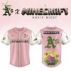 Oakland Athletics MLB x A MINECRAFT MOVIE Night Jersey Editions Limited