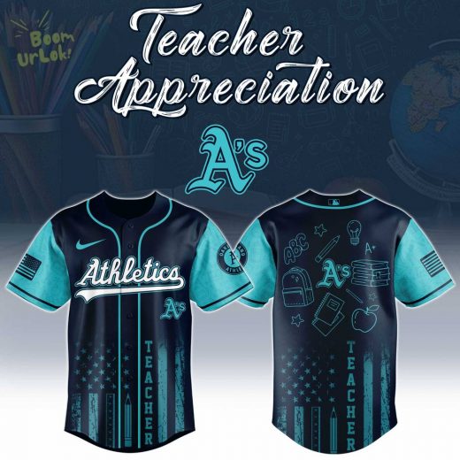 Oakland Athletics MLB x Teacher Appreciation Day Jersey Editions Limited 2025