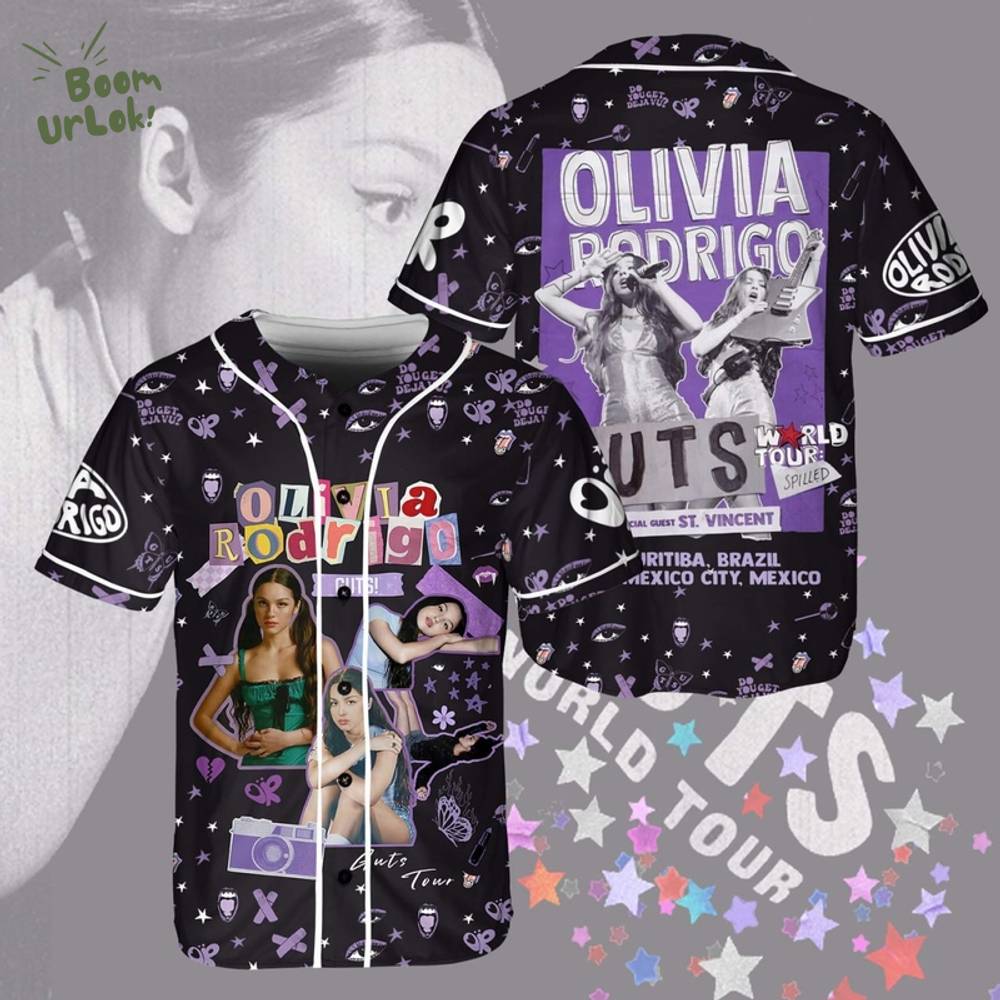 Olivia Rodrigo Unisex Baseball Jersey – Perfect Guts Jersey for Fans Olivia Rodrigo Unisex Baseball Jersey – Perfect Guts Jersey for Fans