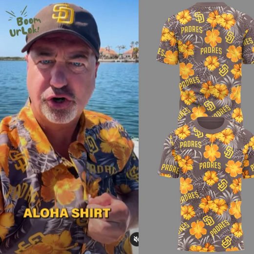 Padres Baseball Limited Aloha T-Shirt