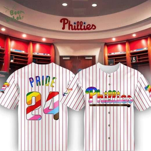Philadelphia Phillies Fan Custom Jersey-3D Baseball Pride