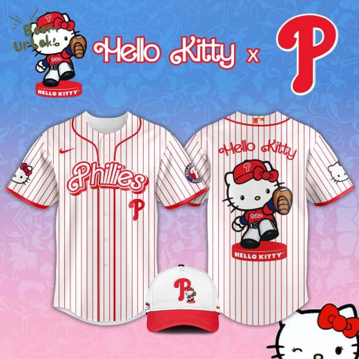 Philadelphia Phillies MLB x Hello Kitty Night Jersey Editions Limited