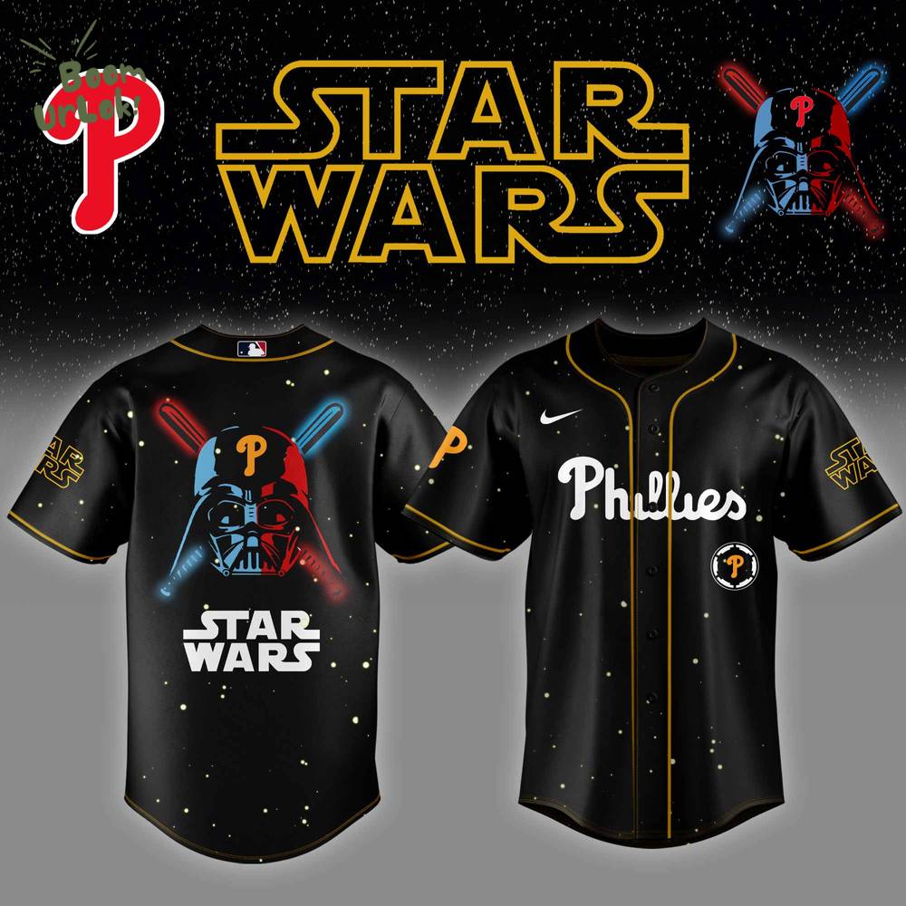 Philadelphia Phillies MLB x StarWars Jersey Editions Limited 2025 Philadelphia Phillies MLB x StarWars Jersey Editions Limited 2025