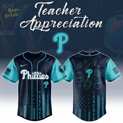 Philadelphia Phillies MLB x Teacher Appreciation Day Jersey Editions Limited 2025