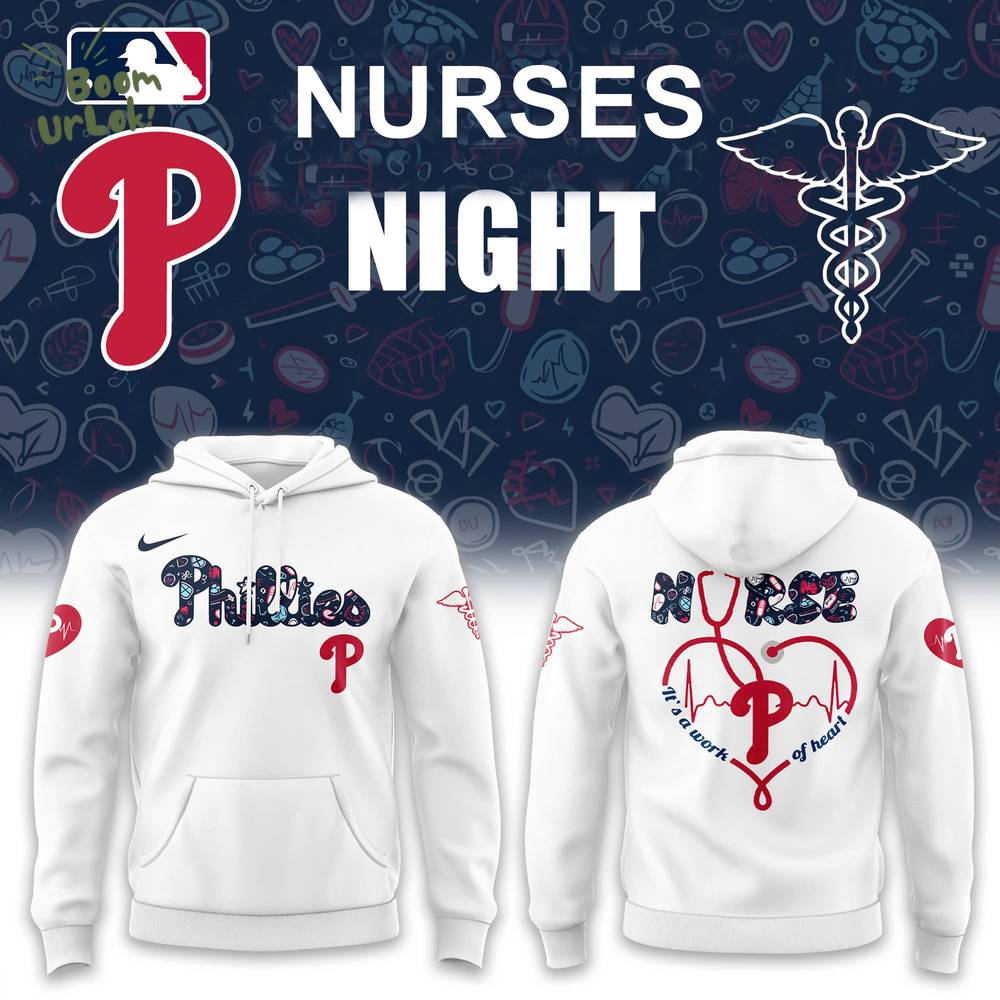 Philadelphia Phillies Nurses Night Hoodie Philadelphia Phillies Nurses Night Hoodie