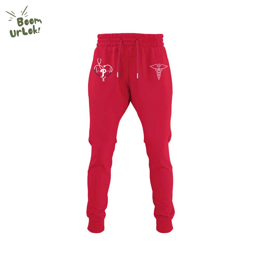 Philadelphia Phillies Nurses Red Baseball Jersey Combo Philadelphia Phillies Nurses Red Baseball Jersey Combo