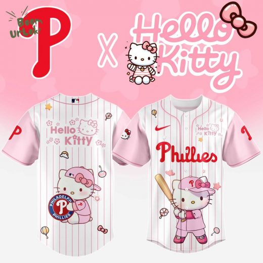 Philadelphia Phillies x Hello Kitty Night 2025 Baseball Jersey Editions Limited