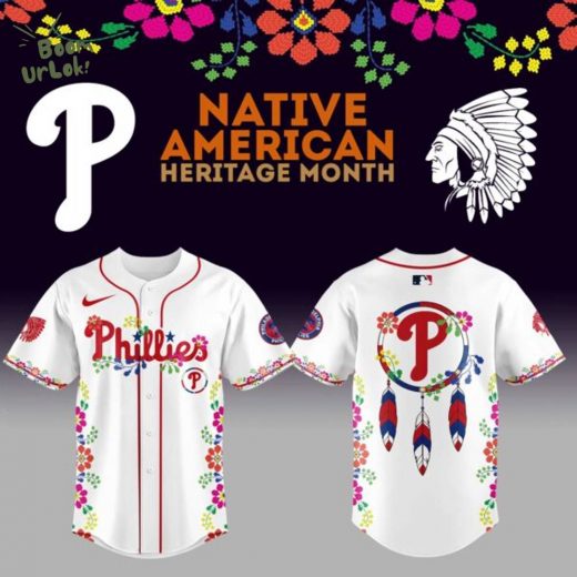 Phillies x Native American Heritage Night 2025 baseball Jersey