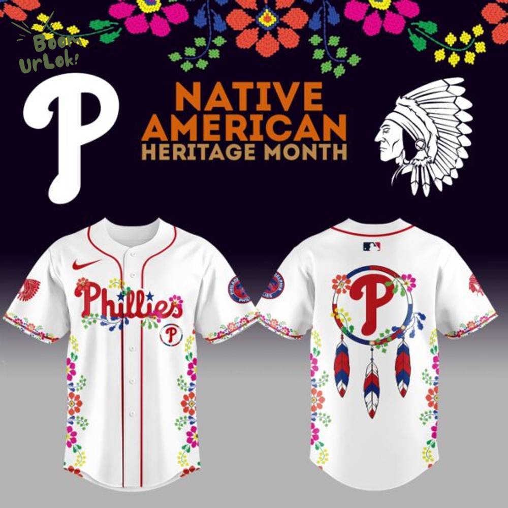 Phillies x Native American Heritage Night 2025 baseball Jersey Phillies x Native American Heritage Night 2025 baseball Jersey